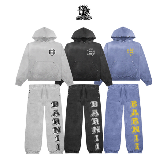 “UB” Studded Sweatsuit