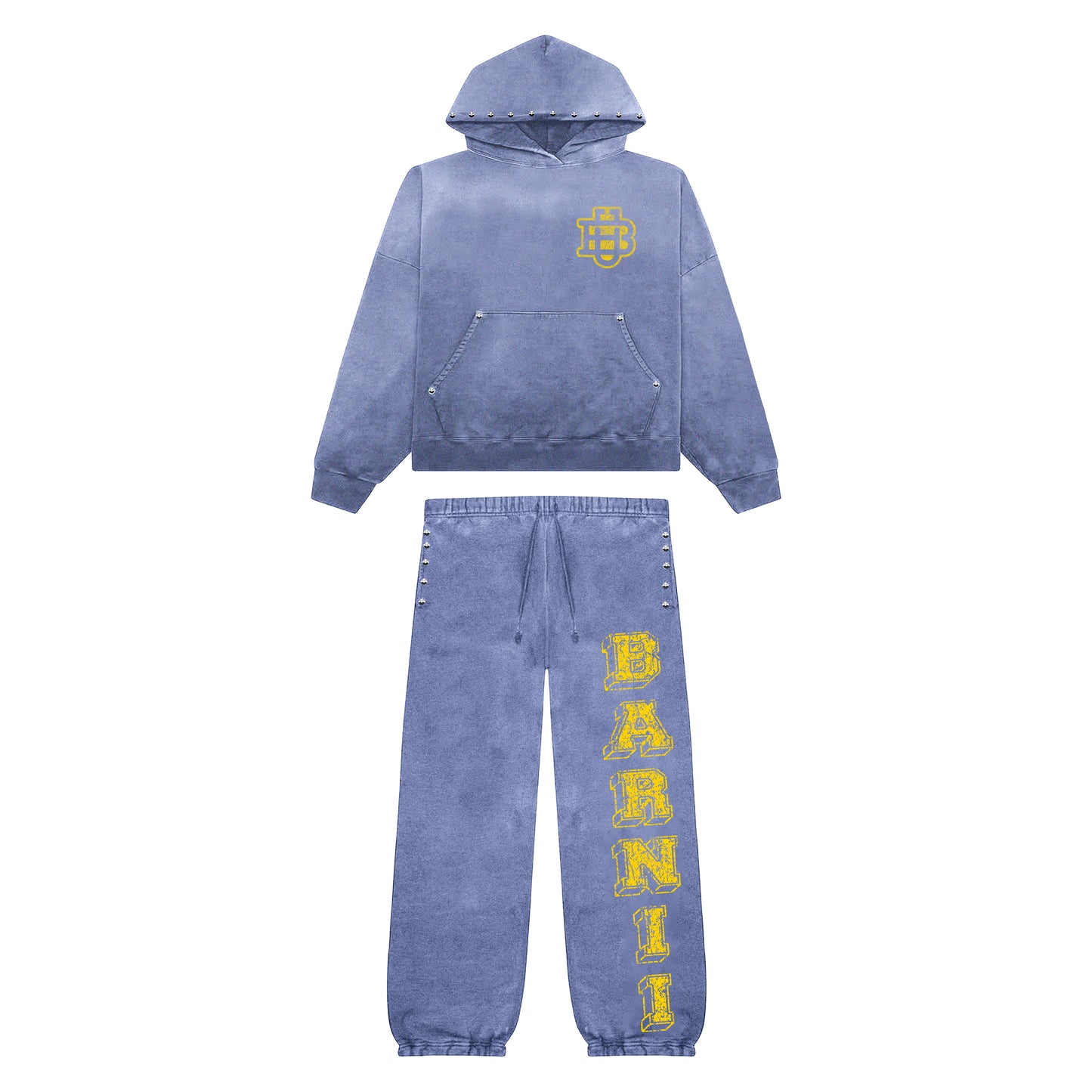 “UB” Studded Sweatsuit