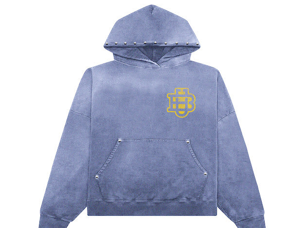 “UB” Studded Hoodie